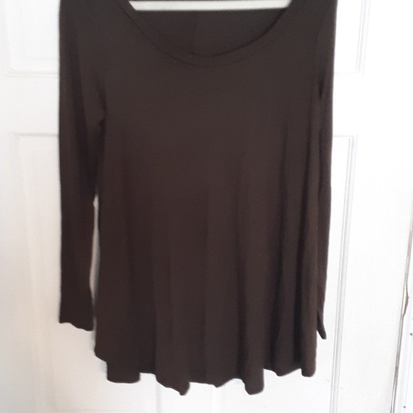 Isaac Liev  Women's Long Sleeve Swing Tunic Top - Picture 4 of 9